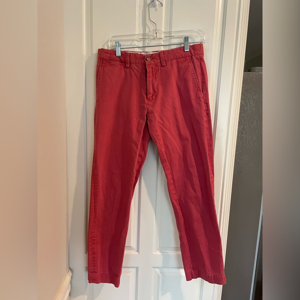 Men’s Salmon Polo Ralph Lauren Chino Pant. Size 30/30.